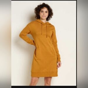 Toad & Co Hemp Daybreaker Hooded Dress - Cardamom